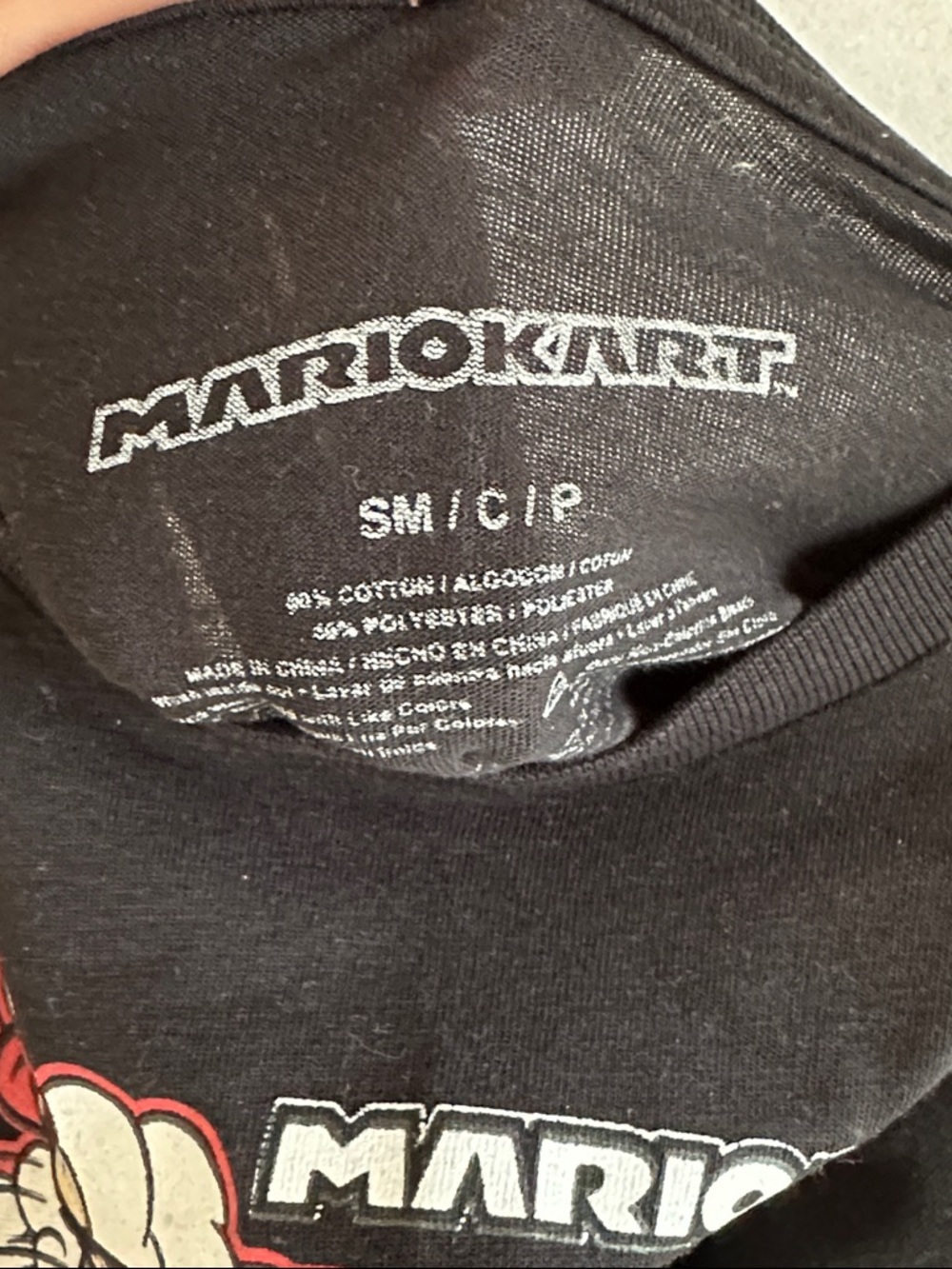 Bundle of 2 Mario Short Sleeve T-Shirts Size Small - Picture 3 of 16